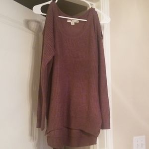 Plum colored sweater
